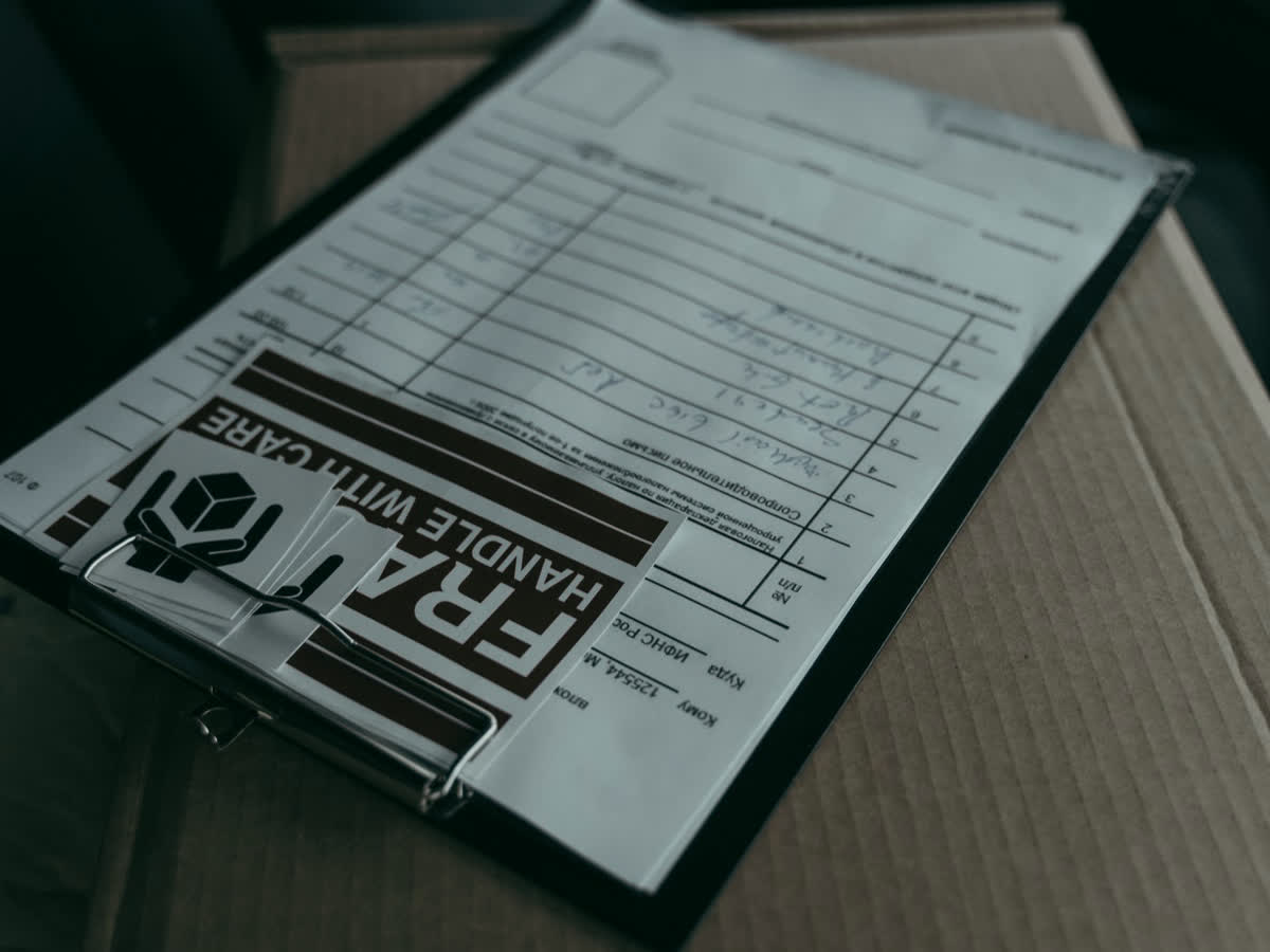 Book a delivery straight from the order — the customer's details are already filled in.